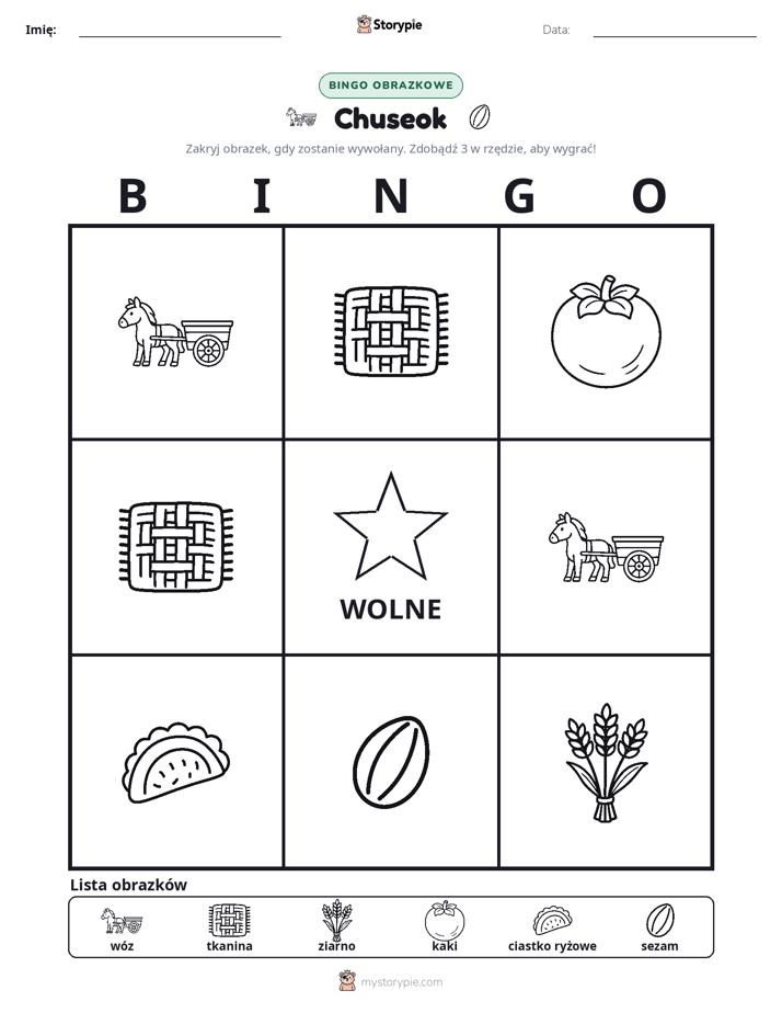 Bingo obrazkowe