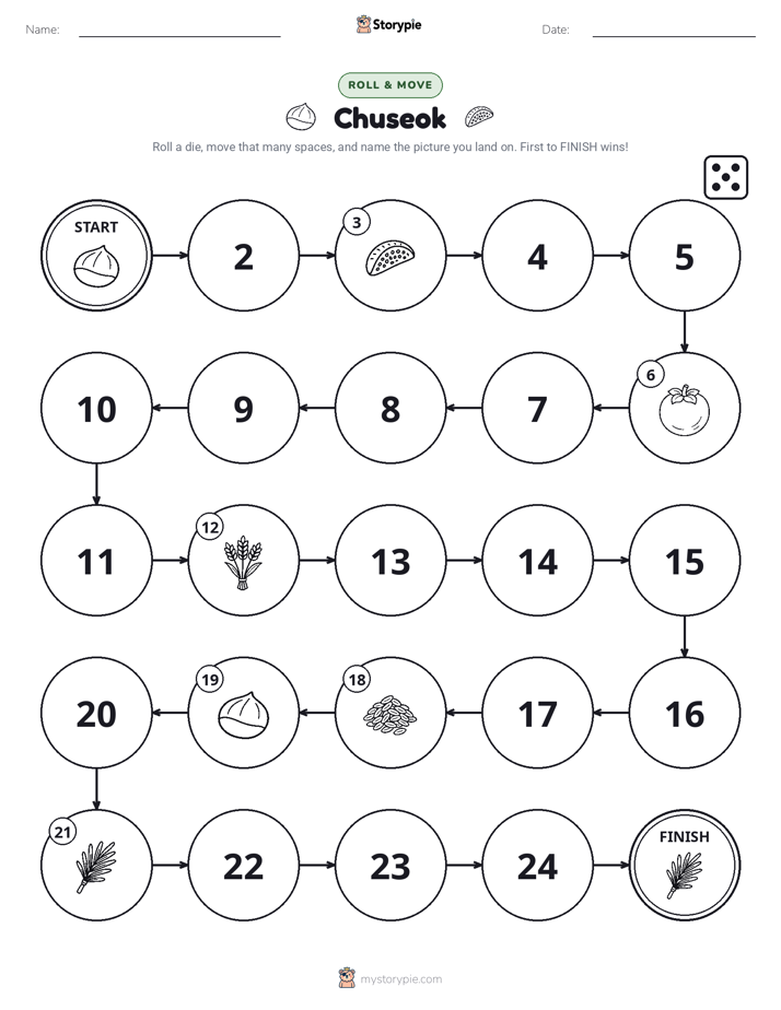 Roll & Move Game