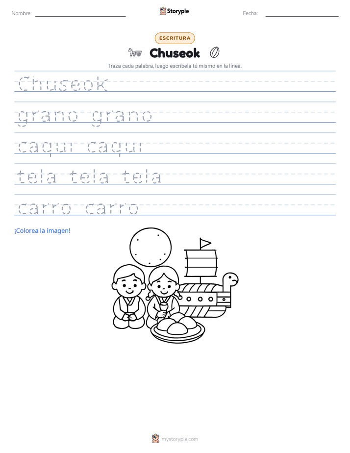 Práctica de Escritura