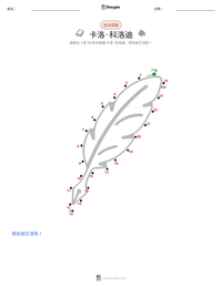 卡洛·科洛迪 可打印工作表预览