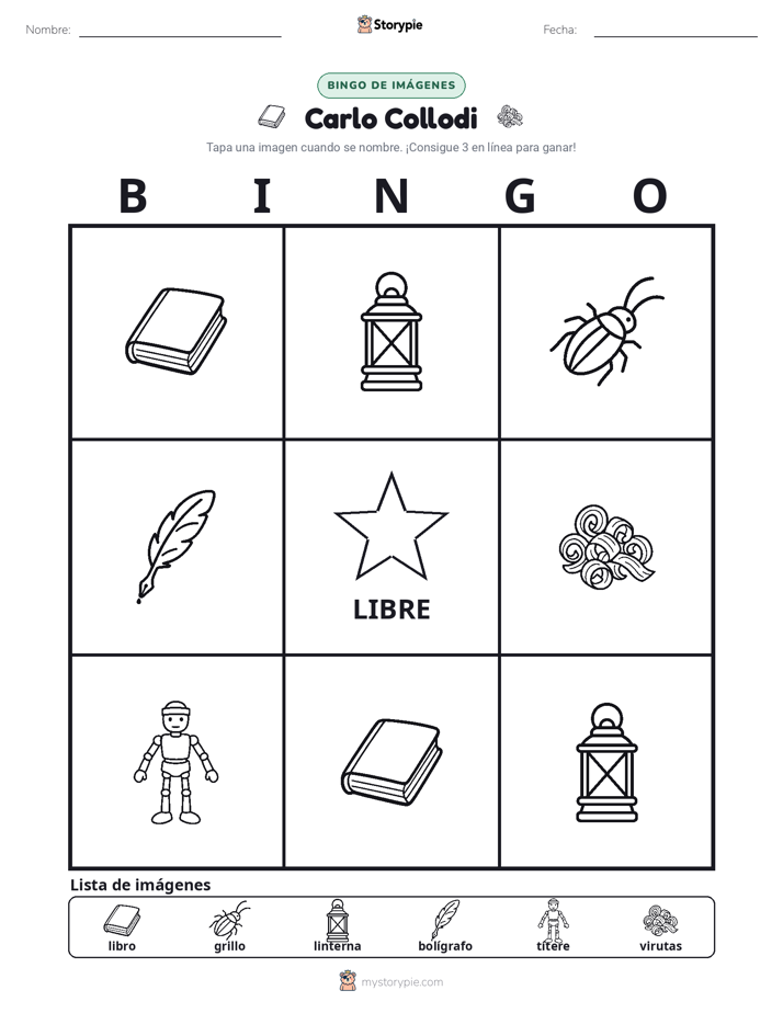 Bingo de Imágenes