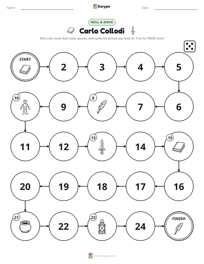 Roll & Move Game