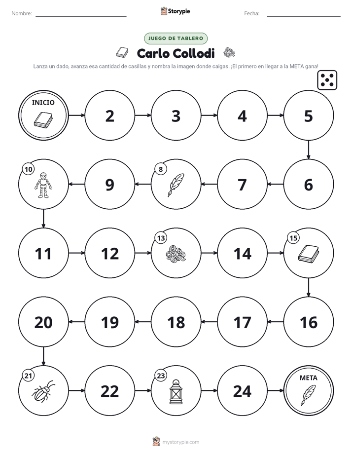 Juego de Rueda y Avanza