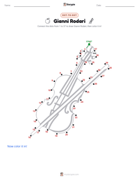 Gianni Rodari printable worksheet preview
