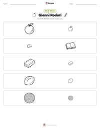 Gianni Rodari printable worksheet preview