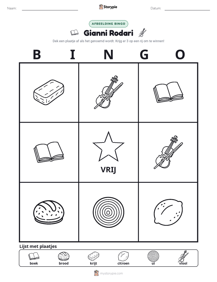 Afbeelding Bingo