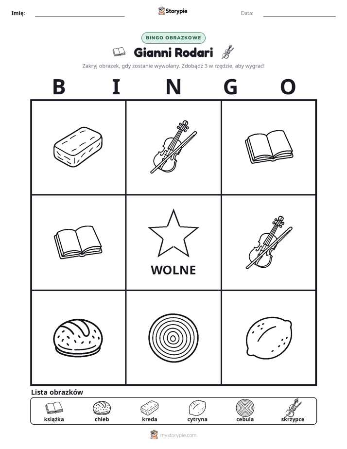 Bingo obrazkowe