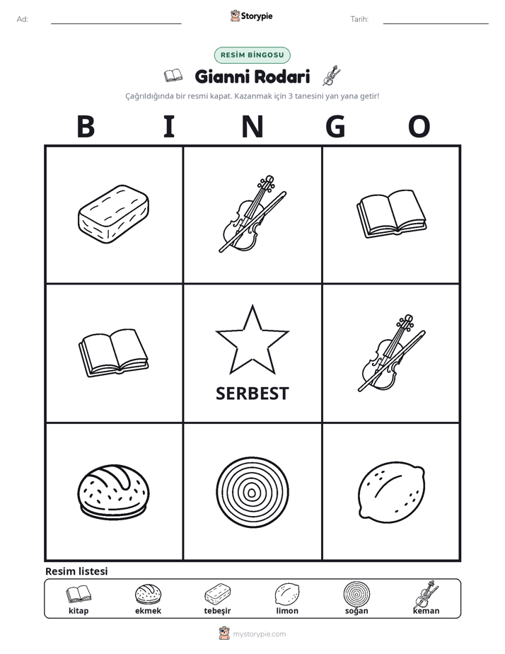 Resim Bingo