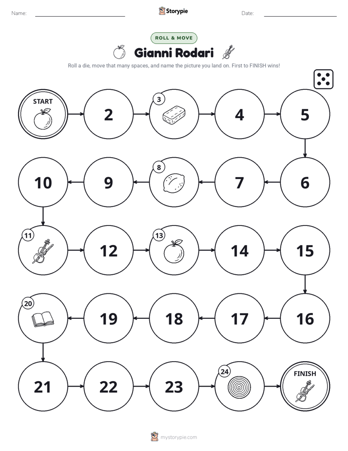 Roll & Move Game