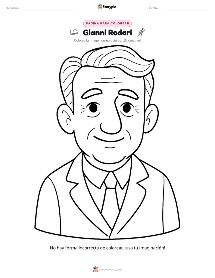 Página para Colorear