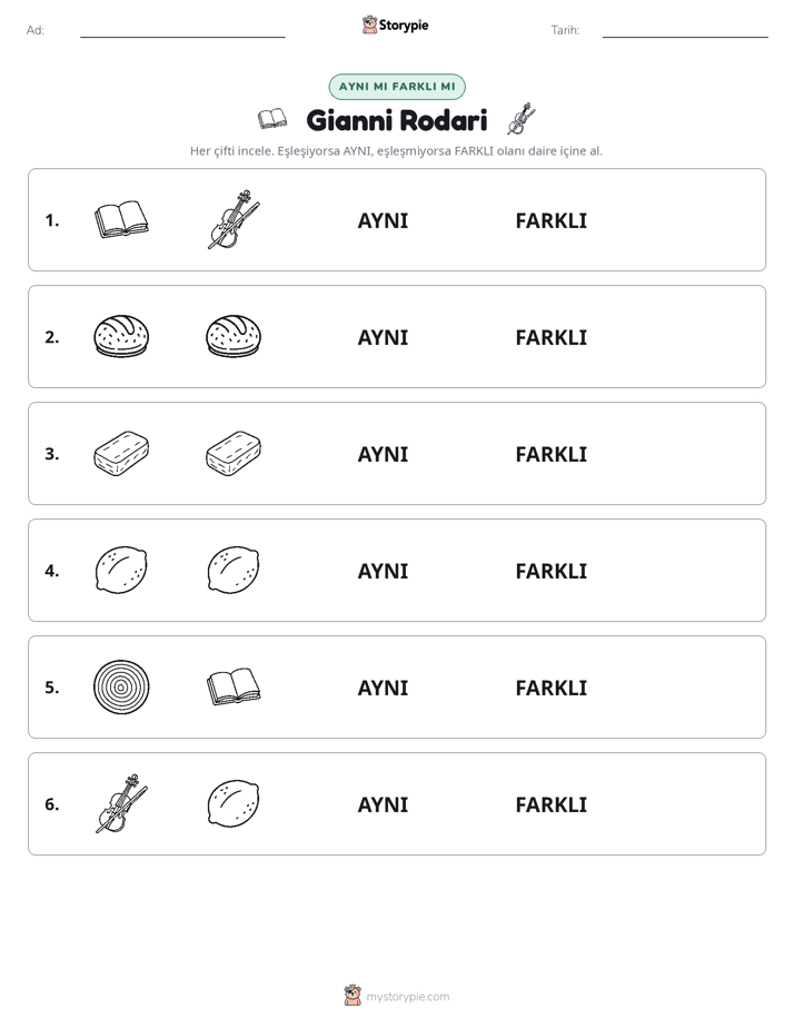 Aynı mı Farklı mı