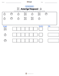 Amerigo Vespucci printable worksheet preview