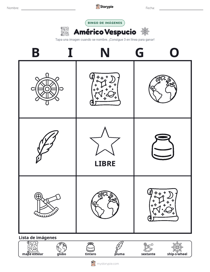 Bingo de Imágenes