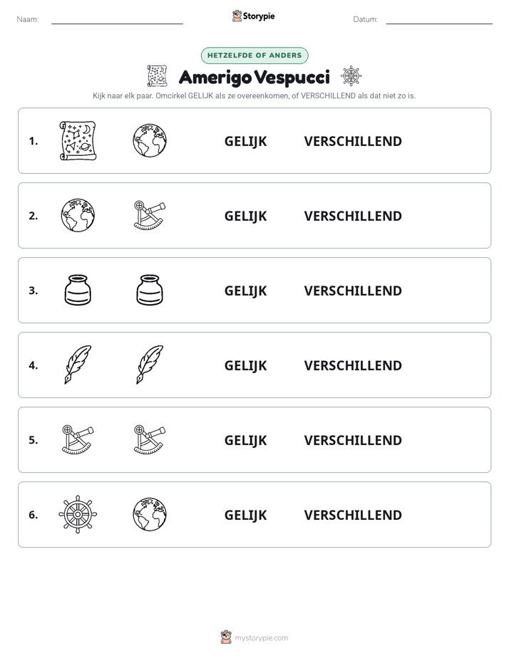 Zelfde of Verschillend