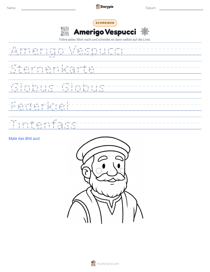 Schreibübung