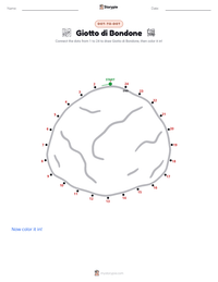 Giotto di Bondone printable worksheet preview