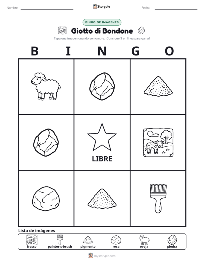 Bingo de Imágenes