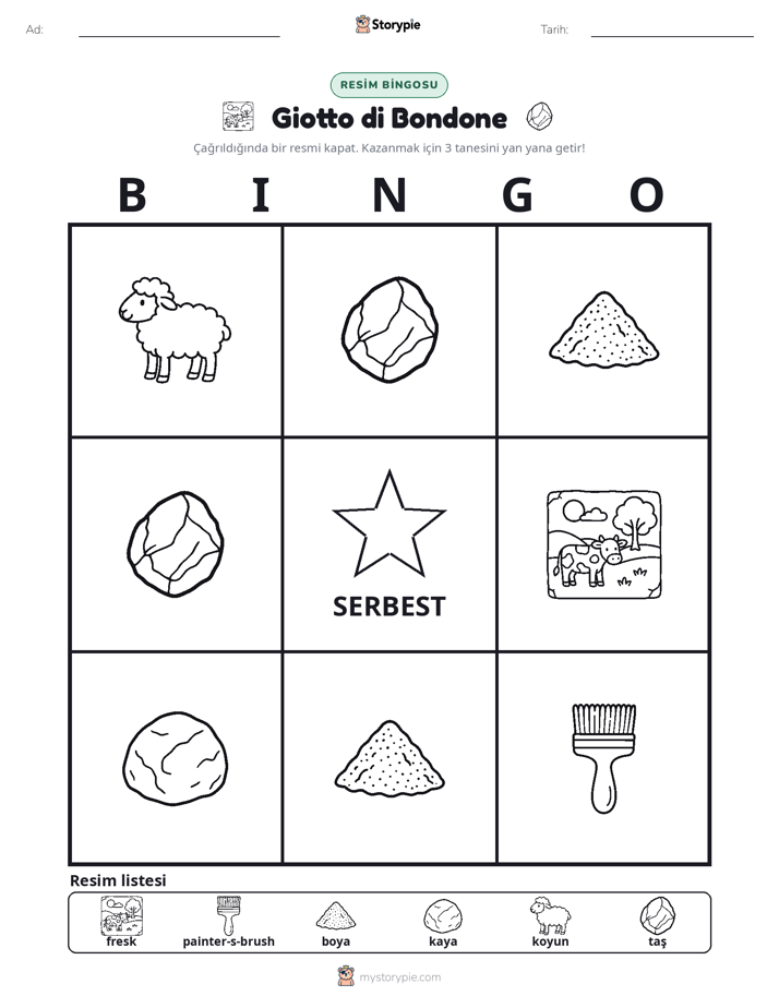 Resim Bingo