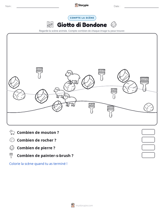 Scène de Comptage