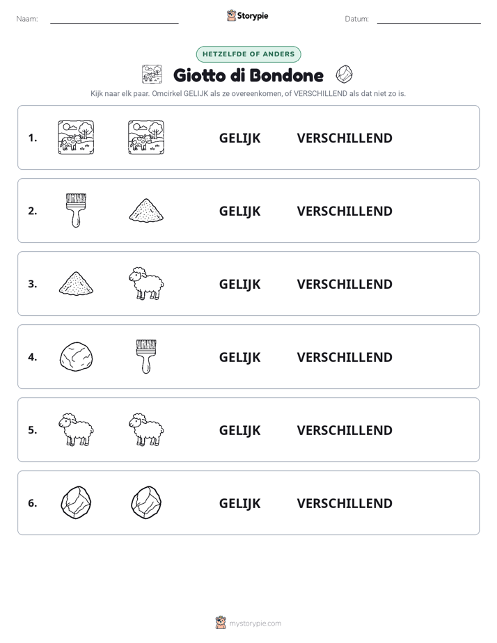 Zelfde of Verschillend