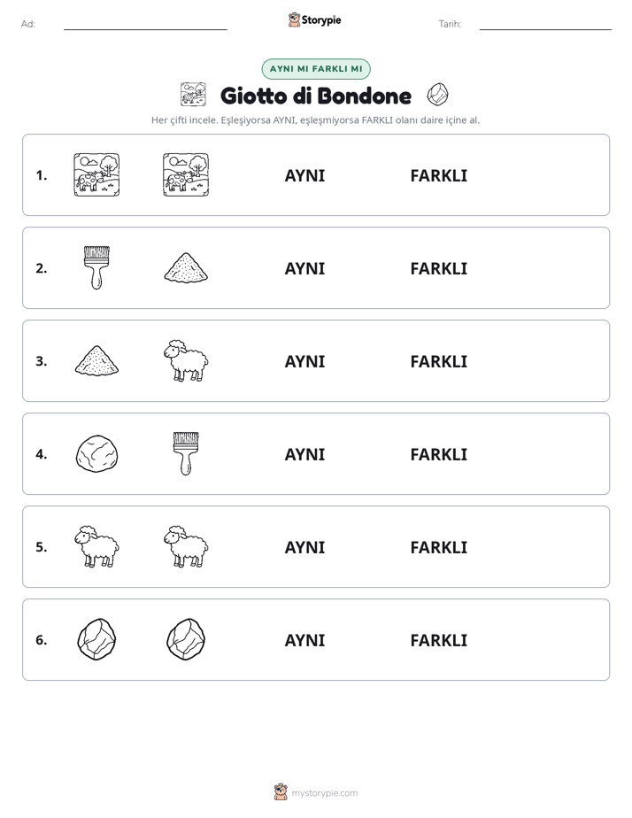 Aynı mı Farklı mı