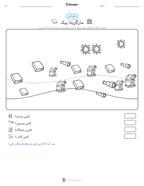 گنتی کا منظر