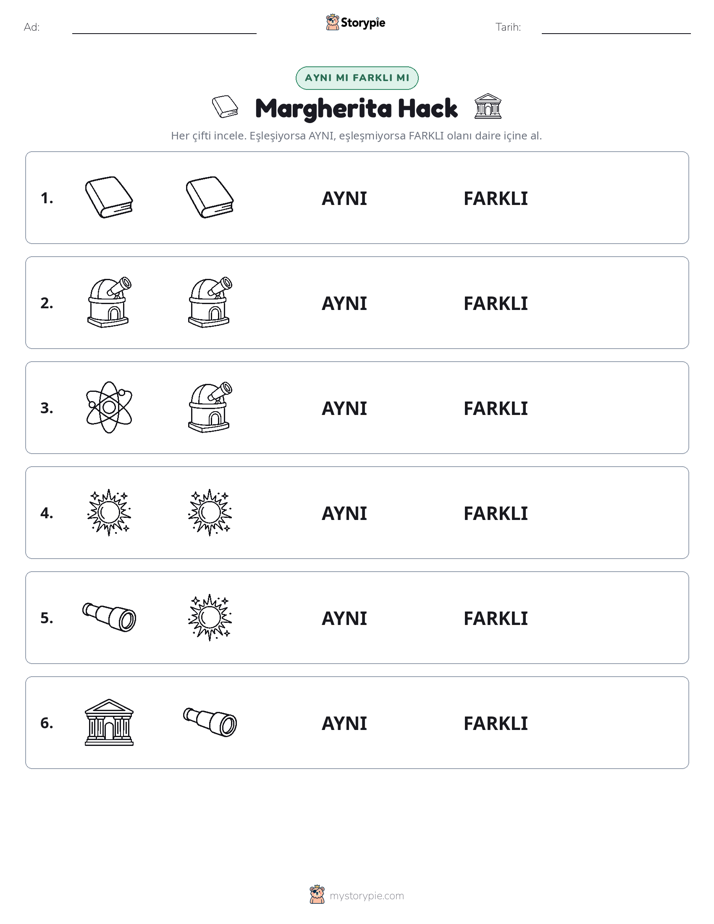 Aynı mı Farklı mı