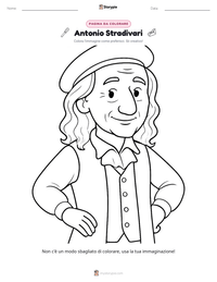 Anteprima della scheda stampabile di Antonio Stradivari