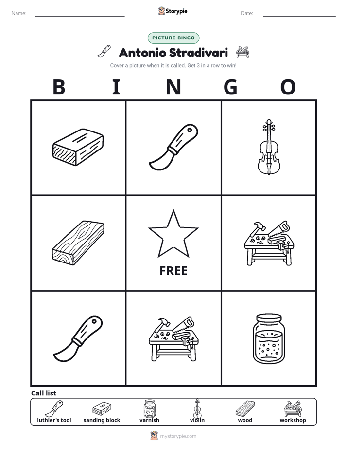 Picture Bingo