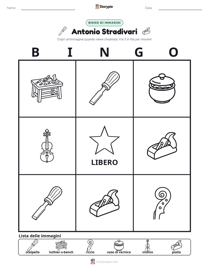 Bingo delle Immagini