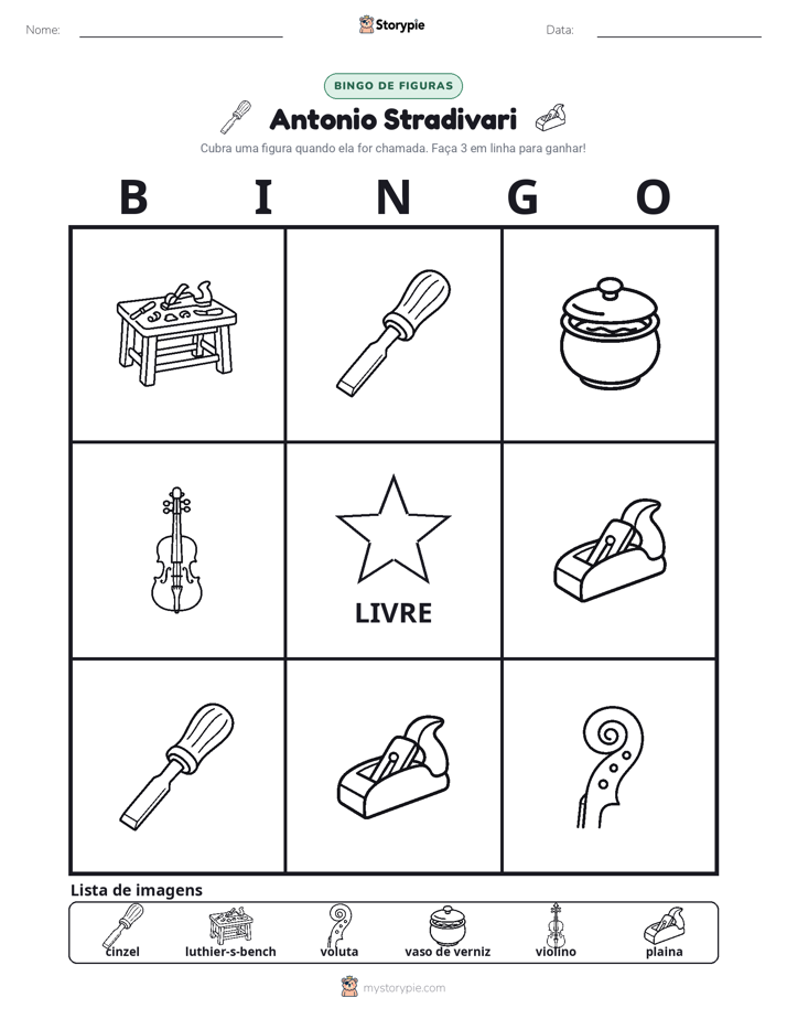 Bingo de Imagens