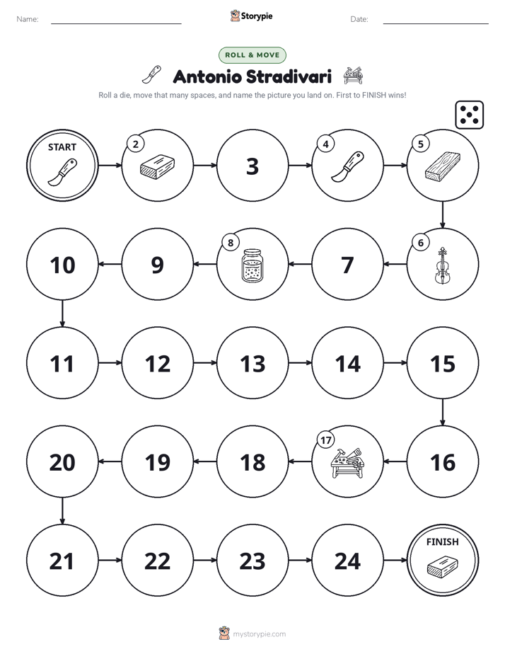 Roll & Move Game
