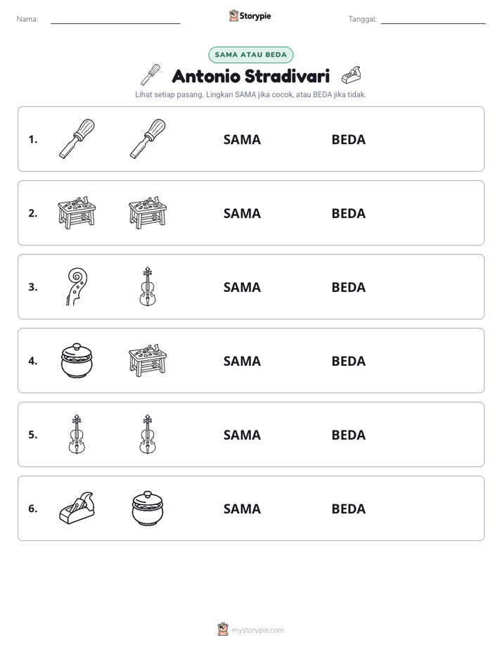 Sama atau Berbeda