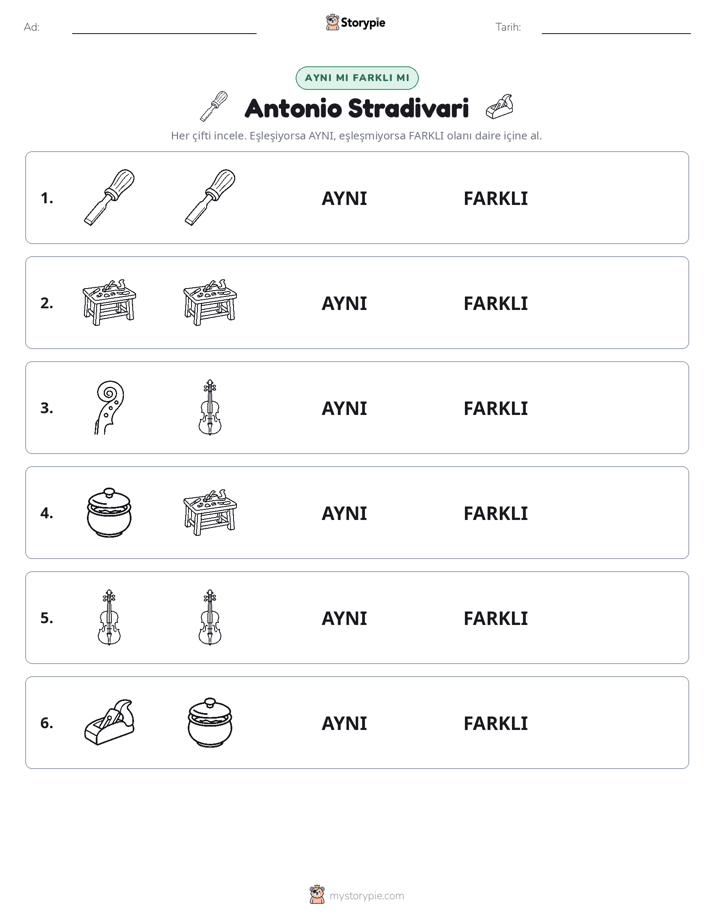 Aynı mı Farklı mı