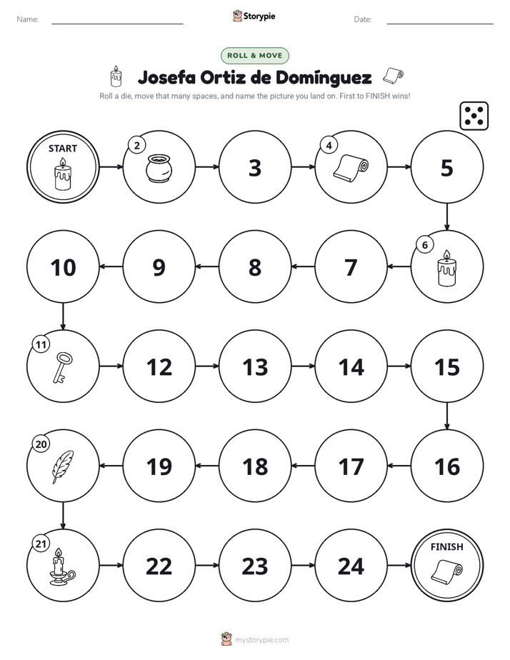 Roll & Move Game
