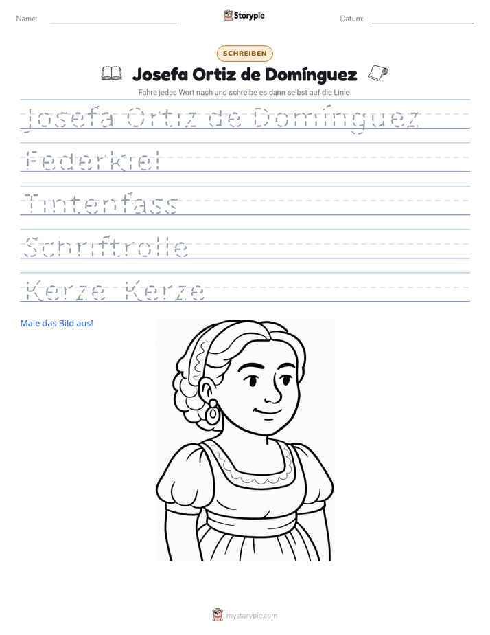 Schreibübung