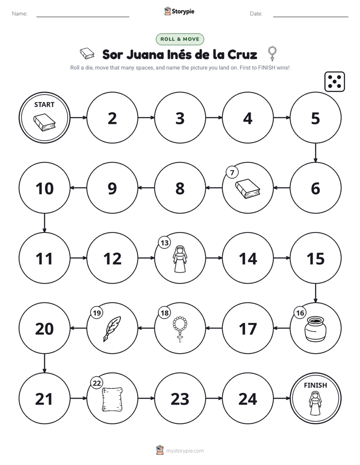 Roll & Move Game