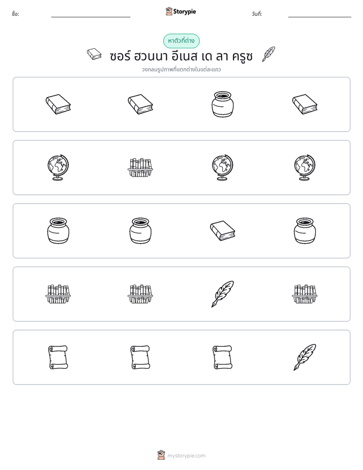 ตัวที่แตกต่าง