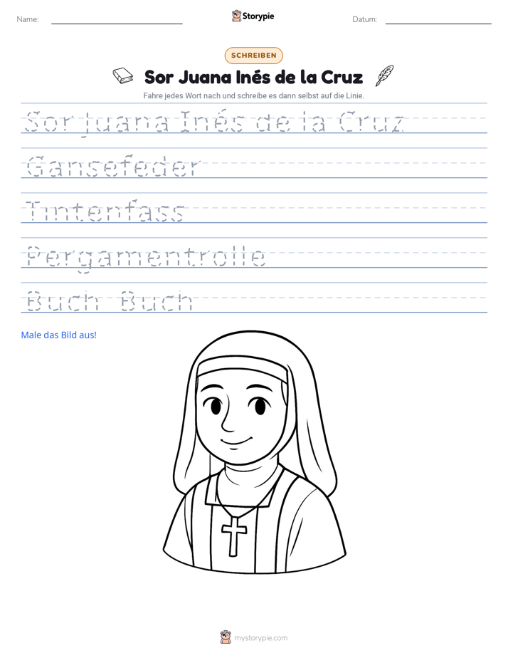 Schreibübung