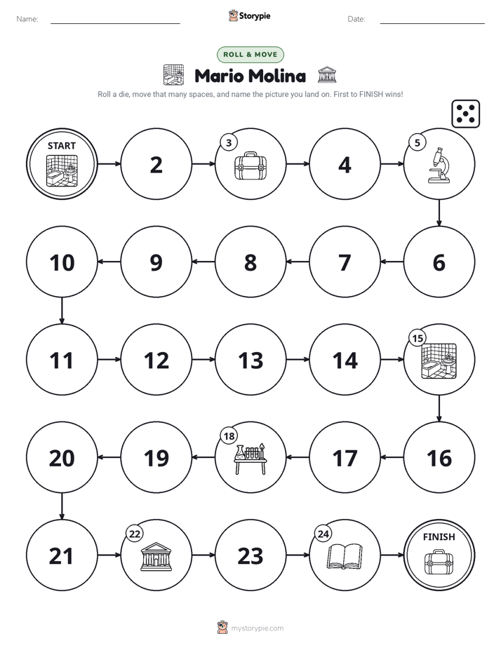 Roll & Move Game