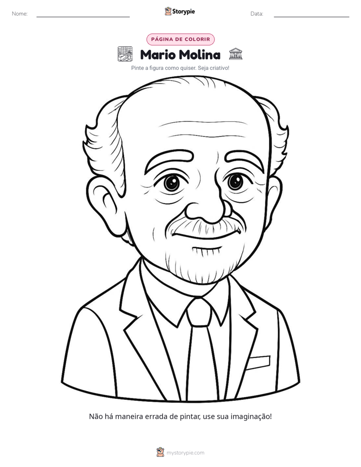 Página para colorir