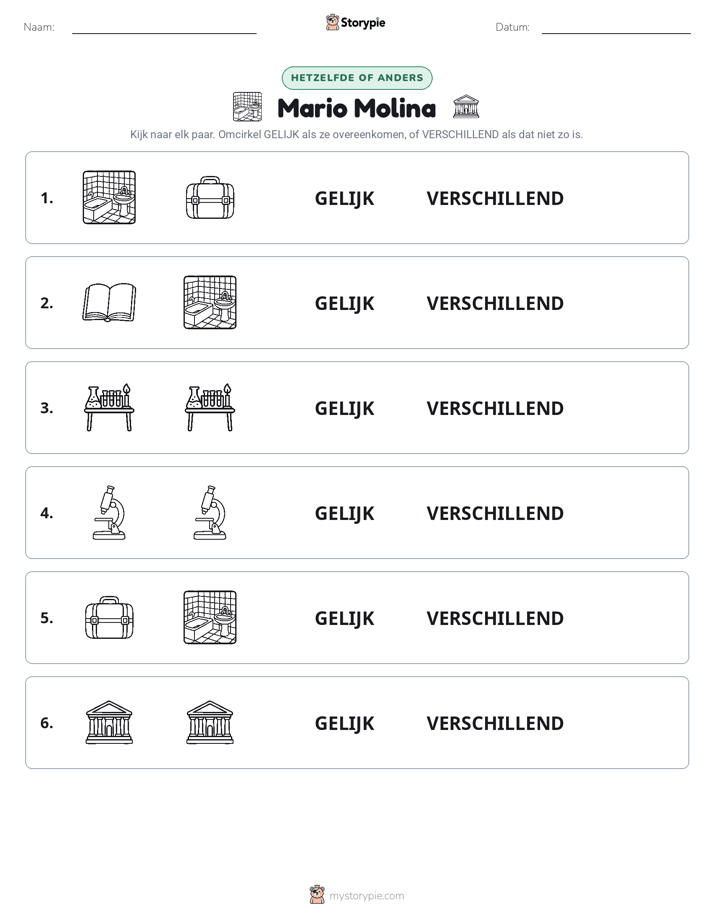 Zelfde of Verschillend