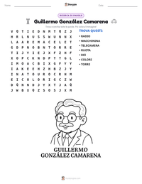 Anteprima della scheda stampabile di Guillermo González Camarena