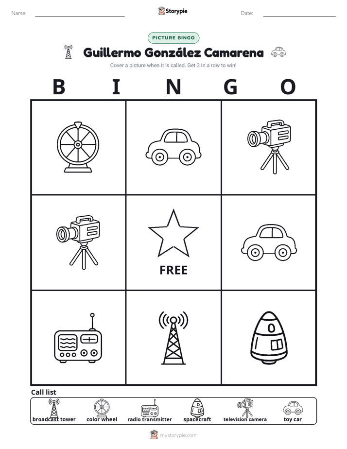 Picture Bingo