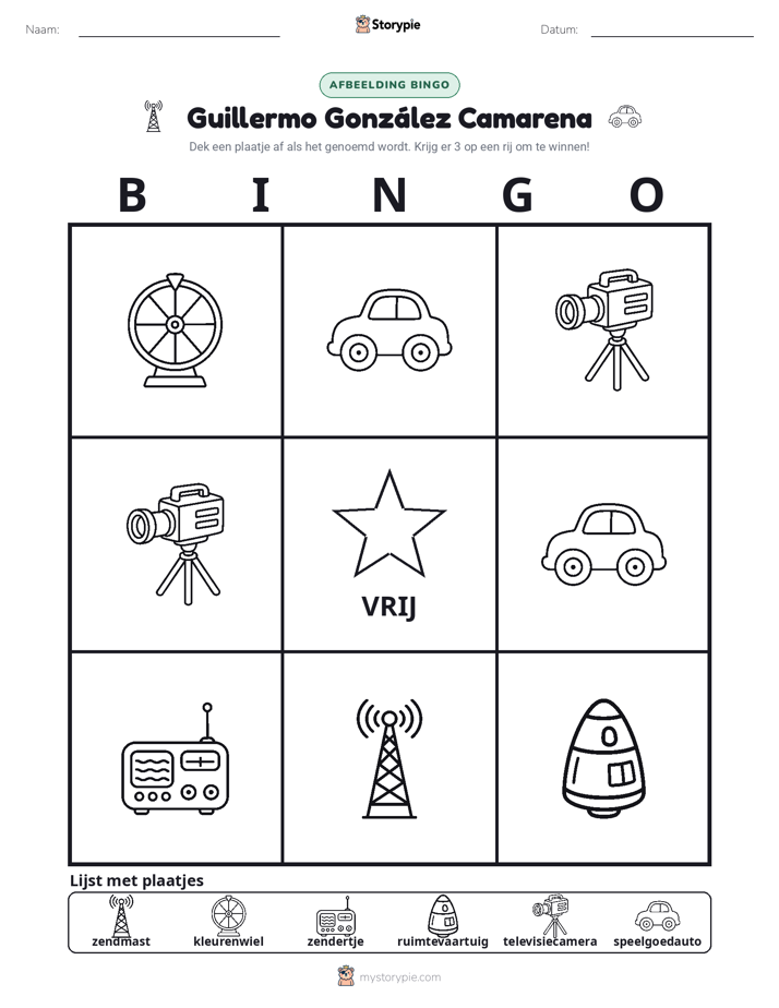 Afbeelding Bingo
