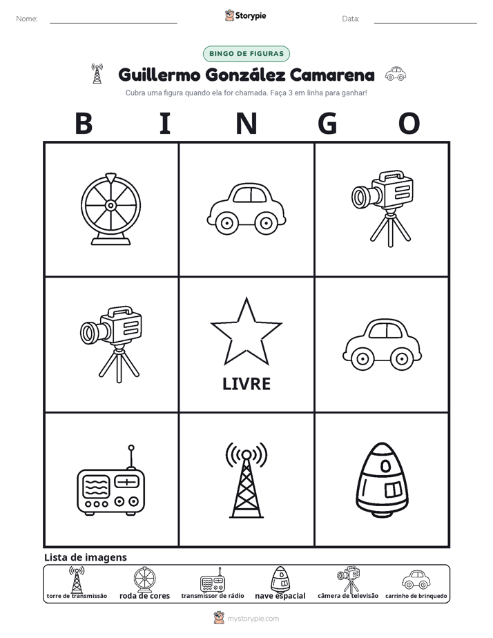 Bingo de Imagens