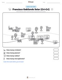 Francisco Gabilondo Soler (Cri-Cri) printable worksheet preview