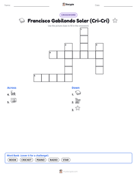 Francisco Gabilondo Soler (Cri-Cri) printable worksheet preview