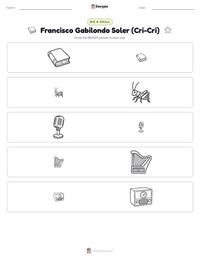 Francisco Gabilondo Soler (Cri-Cri) printable worksheet preview