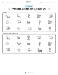Francisco Gabilondo Soler (Cri-Cri) printable worksheet preview